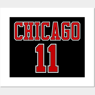 Chicago Basketball no.11 Posters and Art